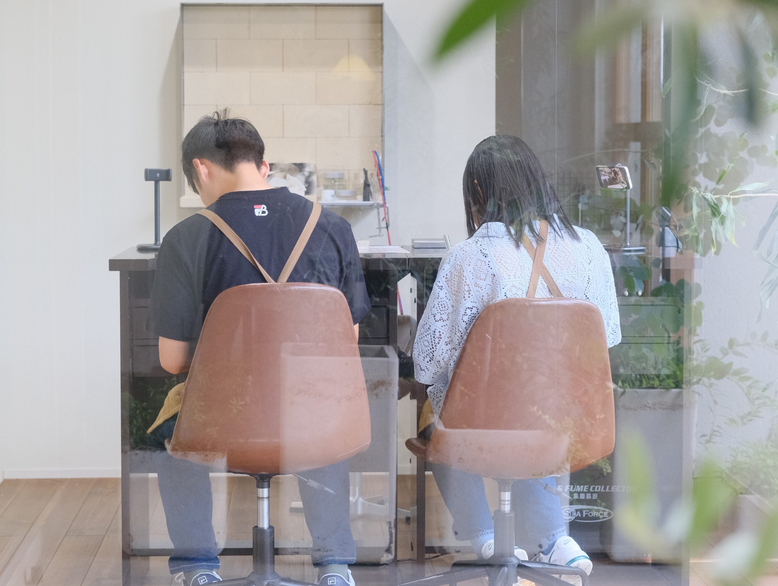 棒状のプラチナから円形になって最後に指輪になる工程が〈島根県松江市〉